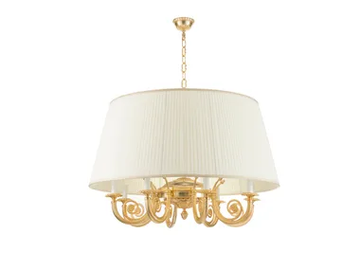 LUXURY FOUNDRY REGGIA 883 - Fabric pendant lamp by Il Bronzetto - view 2